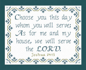We Will Serve The Lord - Joshua 24:1